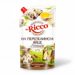 Mr.Ricco Mayonnaise mit Wachteleier 67% Fett, 375g