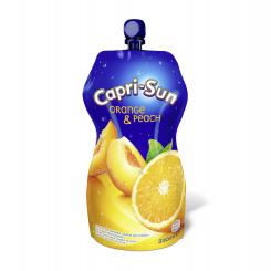 Безалкогольный напиток Capri Sun с апельсином и персиком, 330 мл (15 шт. в упаковке)