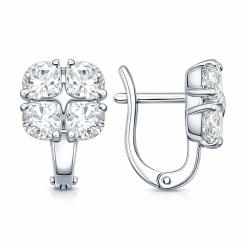 Sokolov earrings 925 silver with zirconia Swarovski