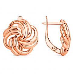 Серьги Sokolov из позолоченного серебра 925 пробы