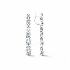 Sokolov earrings 925 silver with cubic zirconia