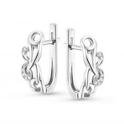 Sokolov Ohrringe aus 925 Silber mit Zirkonia