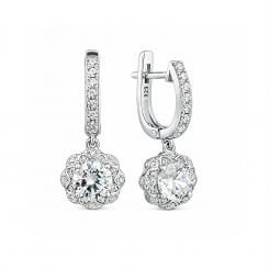 Sokolov earrings in 925 silver with zirconia