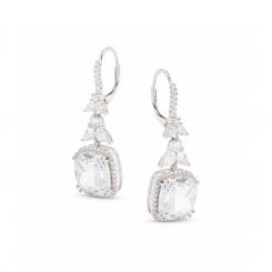 Ohrhänger aus 925 Silber mit Zirkonia