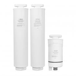 BEM LUNA set of 3 replacement filters (RO, PAC and CF) for BEM Luna water filter system