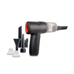 Мини-пылесос с функцией мощного выдува и набором насадок, беспроводной