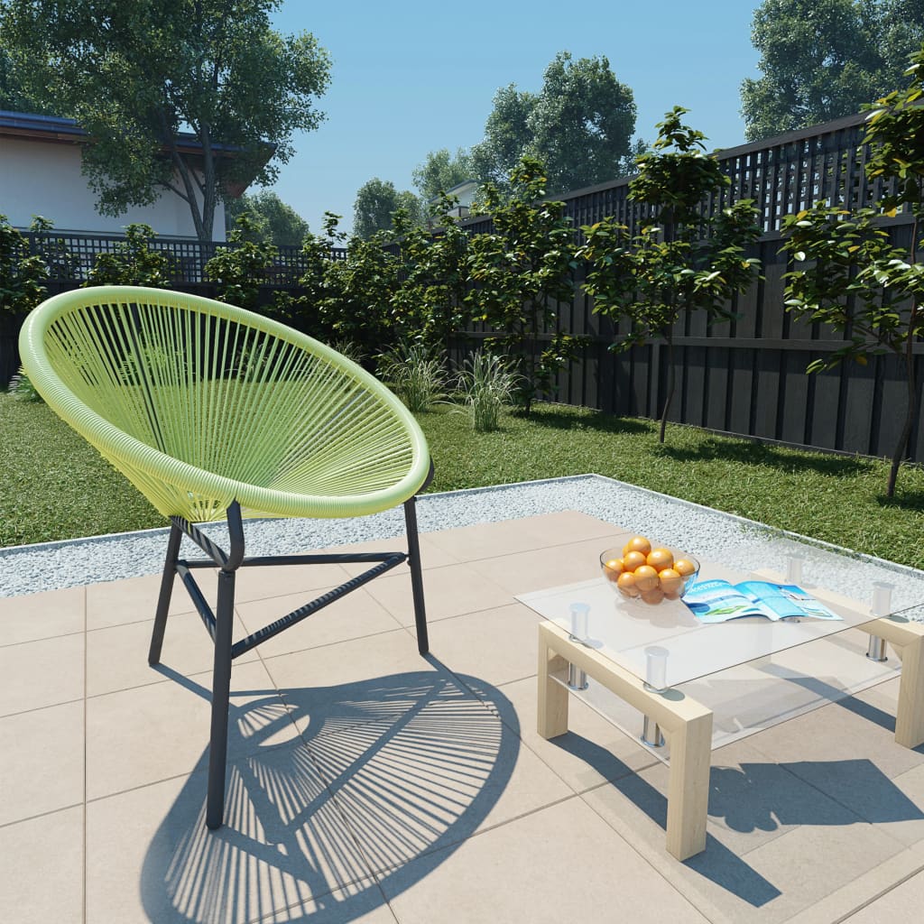 Garten-Acapulco-Stuhl Poly-Rattan Grün Grün online kaufen 