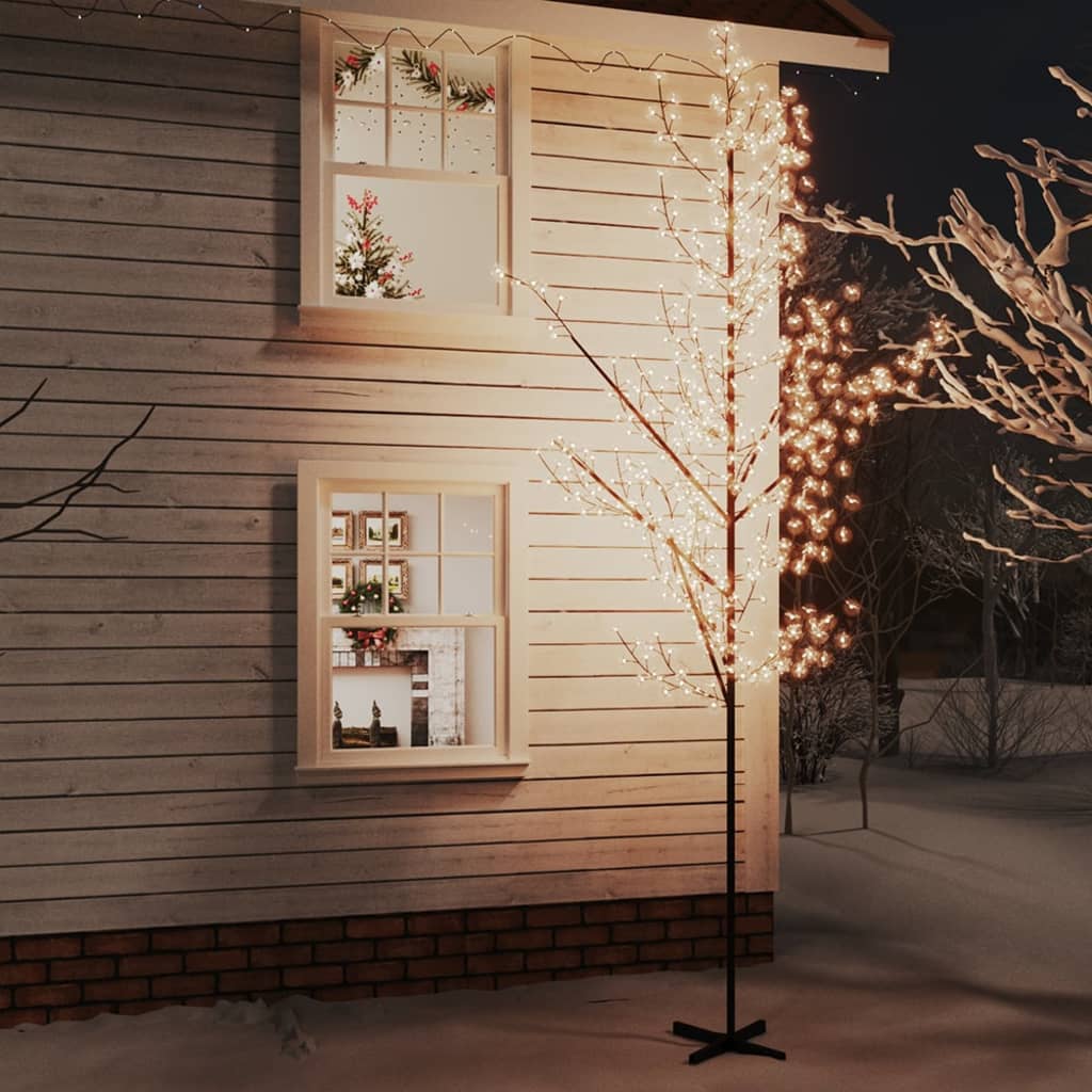 LED Baum mit Kirschblüten Warmweiß Lichterbaum Deko online kaufen