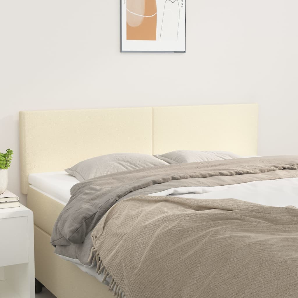 IKAYAA 4 STK Stoff Kopfteil Höhenverstellbar Bett  Produktbild-Vorschau 1