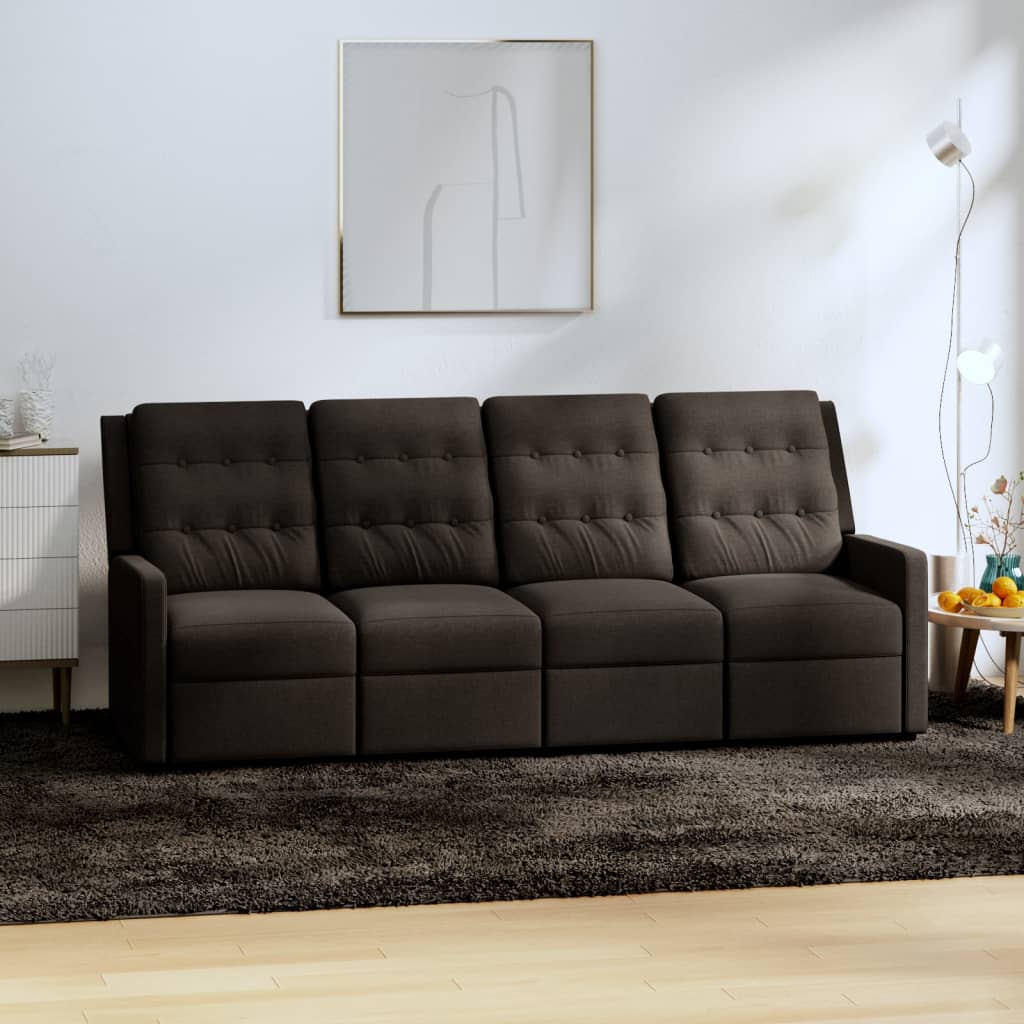 Relaxsofa 4Sitzer Stoff Kinosessel Fernsehsofa Couch online kaufen