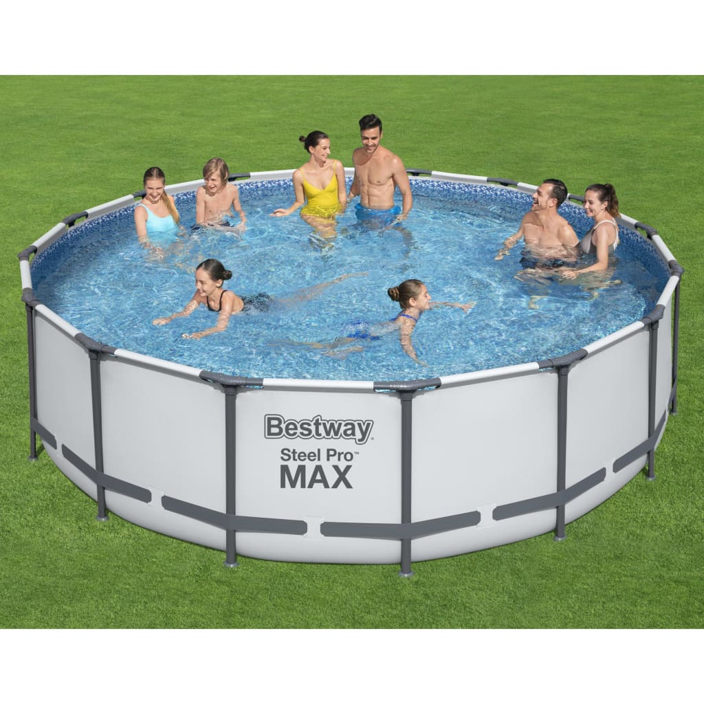 Bestway Steel Pro MAX Swimmingpool-Set 488x122 cm 488 x 122 cm online  kaufen