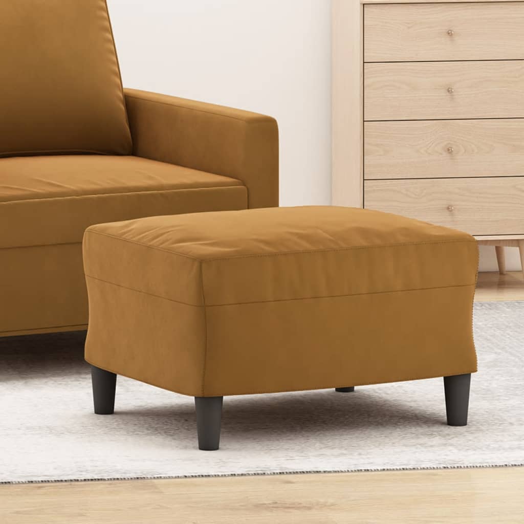 VidaXL Fußhocker Aus Stoff - Bequemer Sitz- Und Ruhehocker Fürs Wohnzimmer