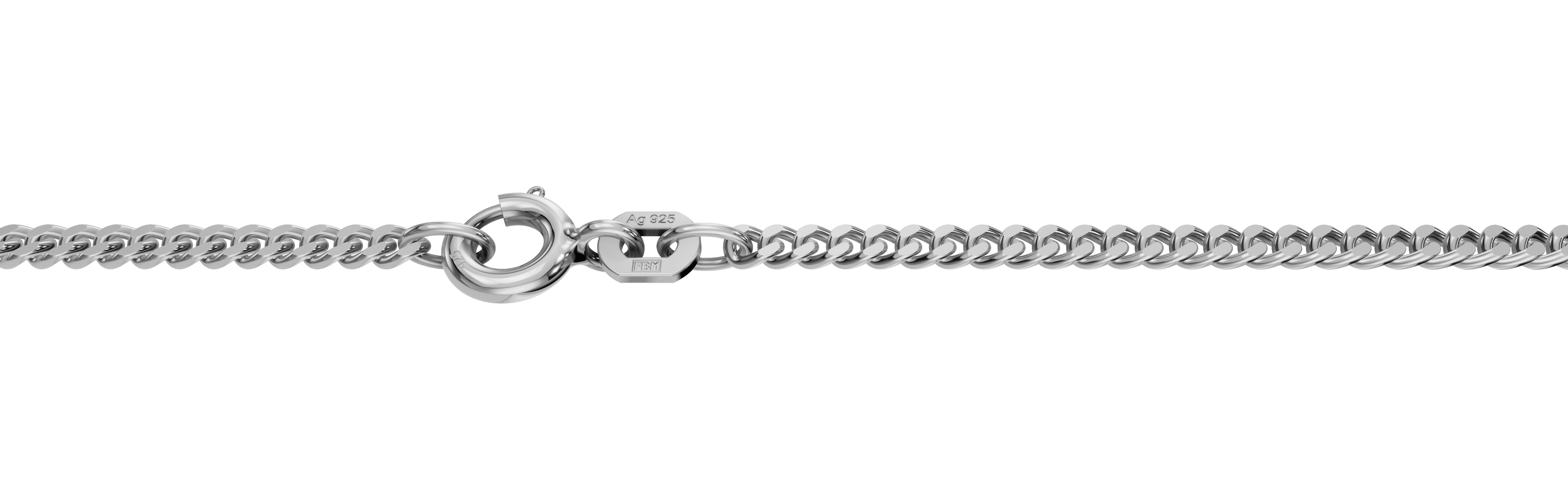 Necklace Panzer chain width 2.1mm