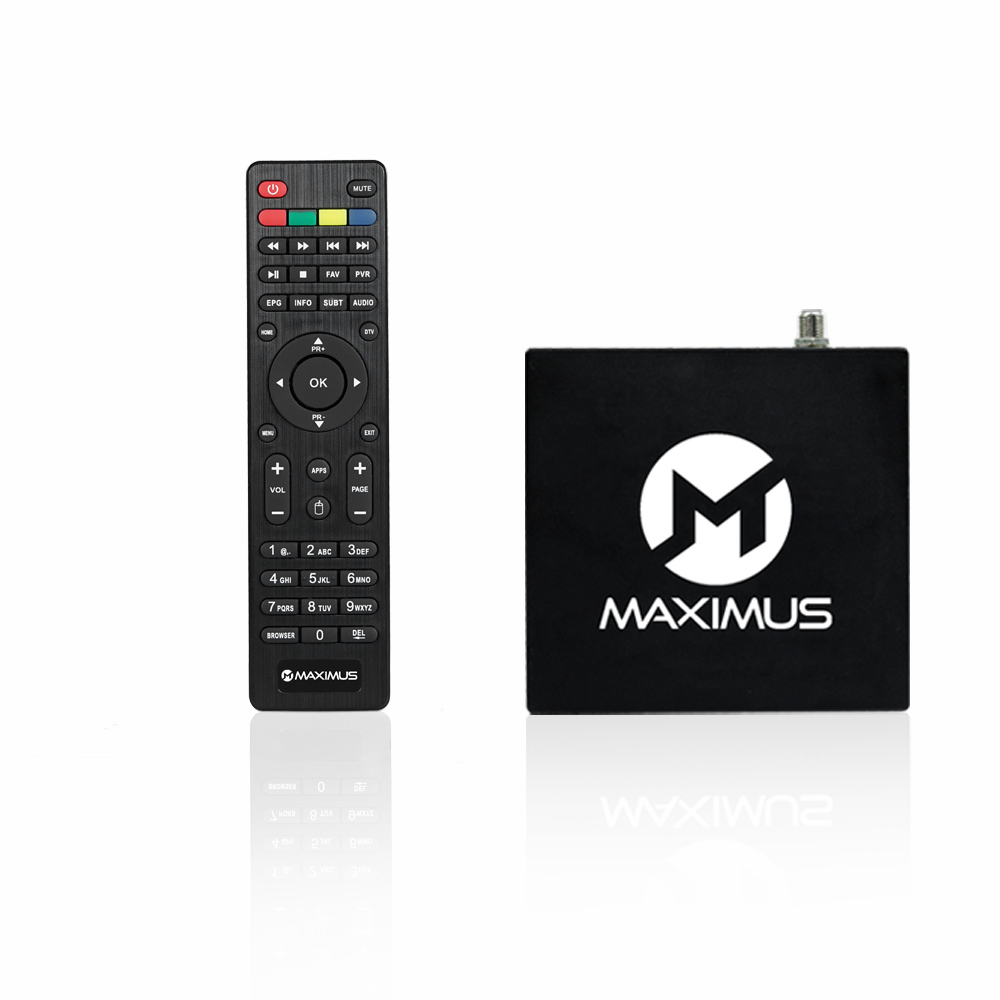 Elektronik Maximus 5.0 TV - Receiver Wlan Box mit HDMI und Fernbedienung