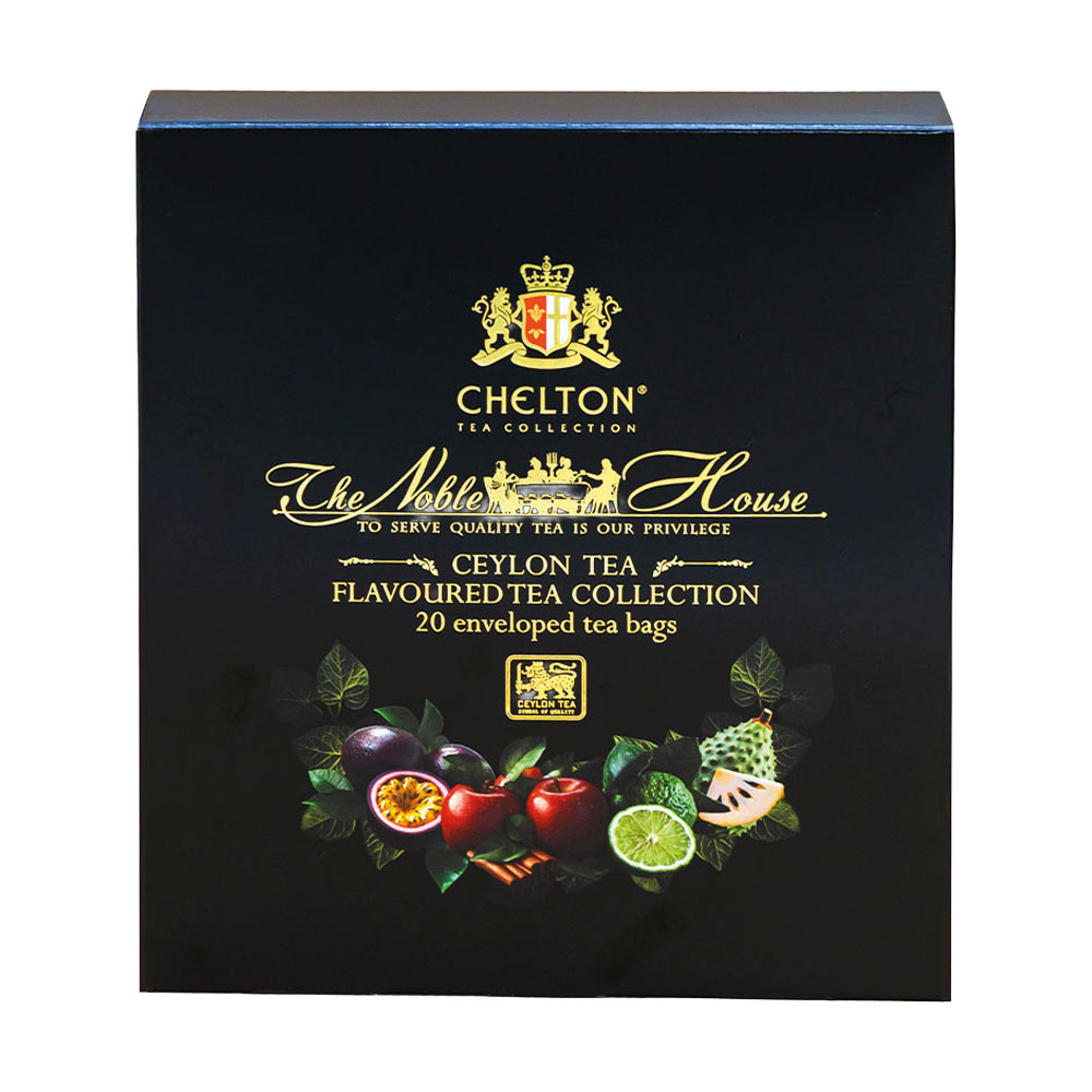 Чай Chelton The Noble House – Подарочный набор из 4 сортов чая, 20 пакетиков