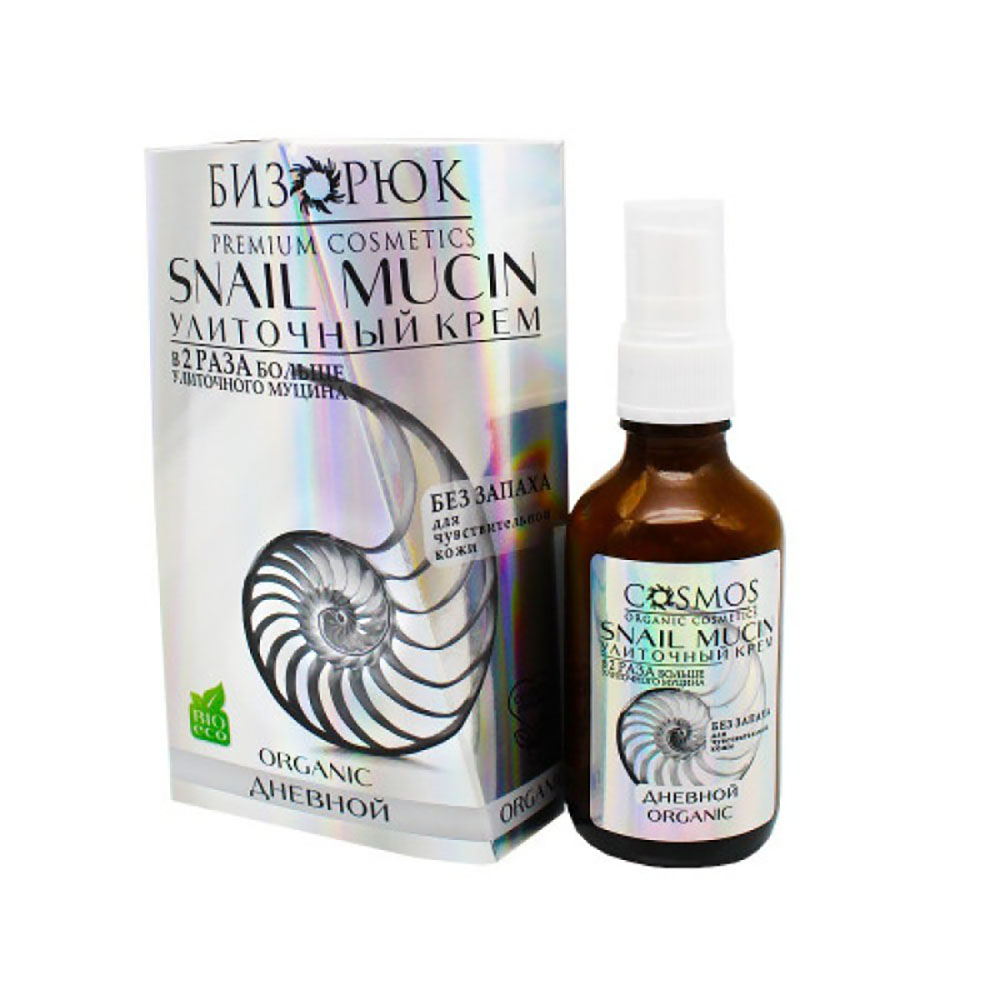 Bizoruk Premium cosmetics geruchsneutrale Schnecken-Tagescreme, 50 ml