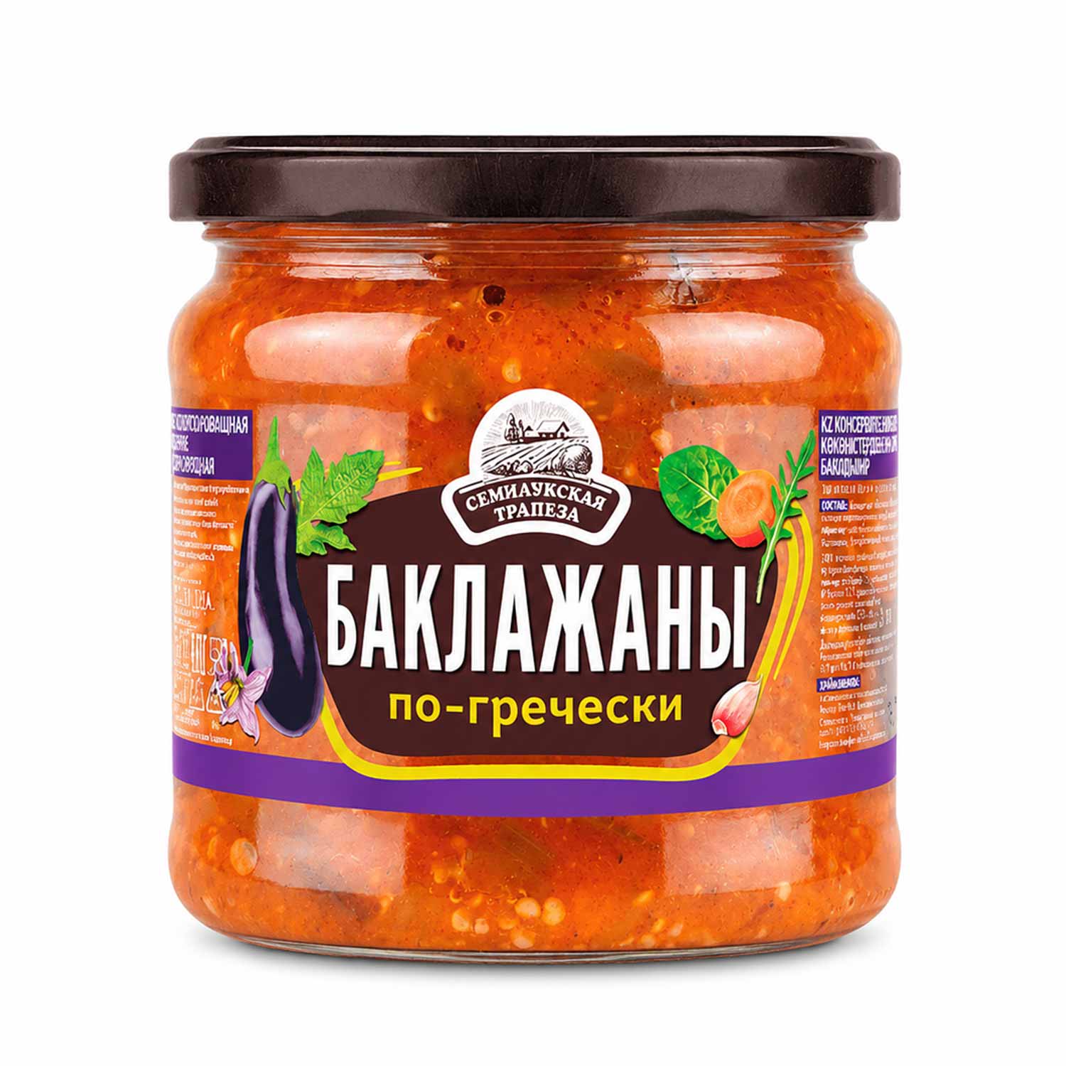 Семилукская трапеза Баклажаны по-гречески, 460 г