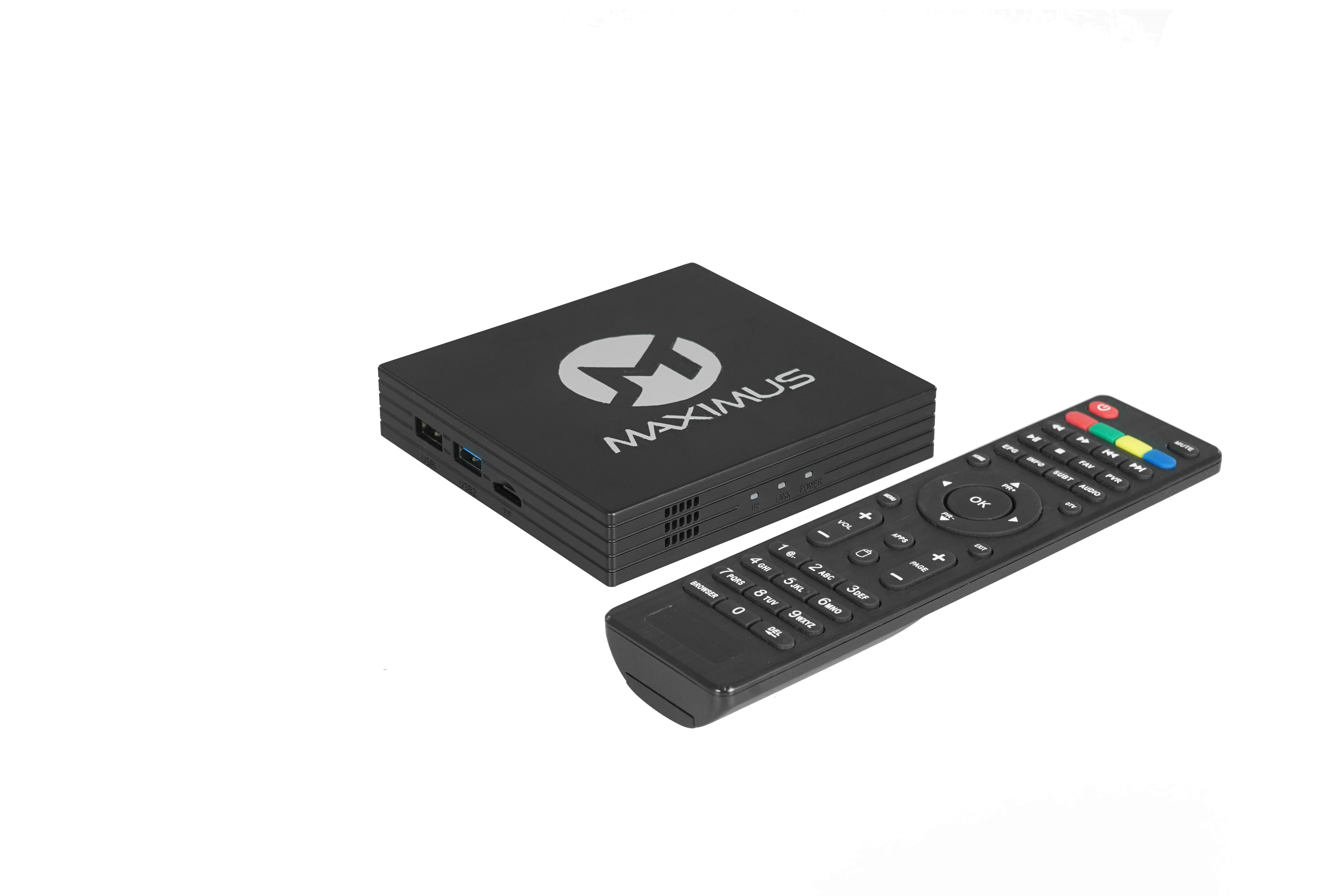 Maximus 5.0 TV Receiver mit Fernbedienung + TVRUSZeitung (52