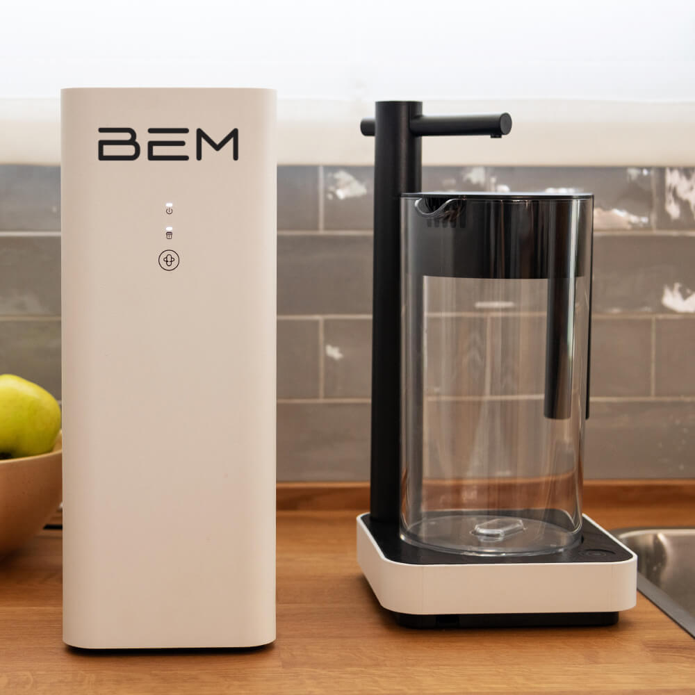 BEM Robin Wasserfilteranlage für die Küche mit Gratis Wassertester, Trinkwasserfilter