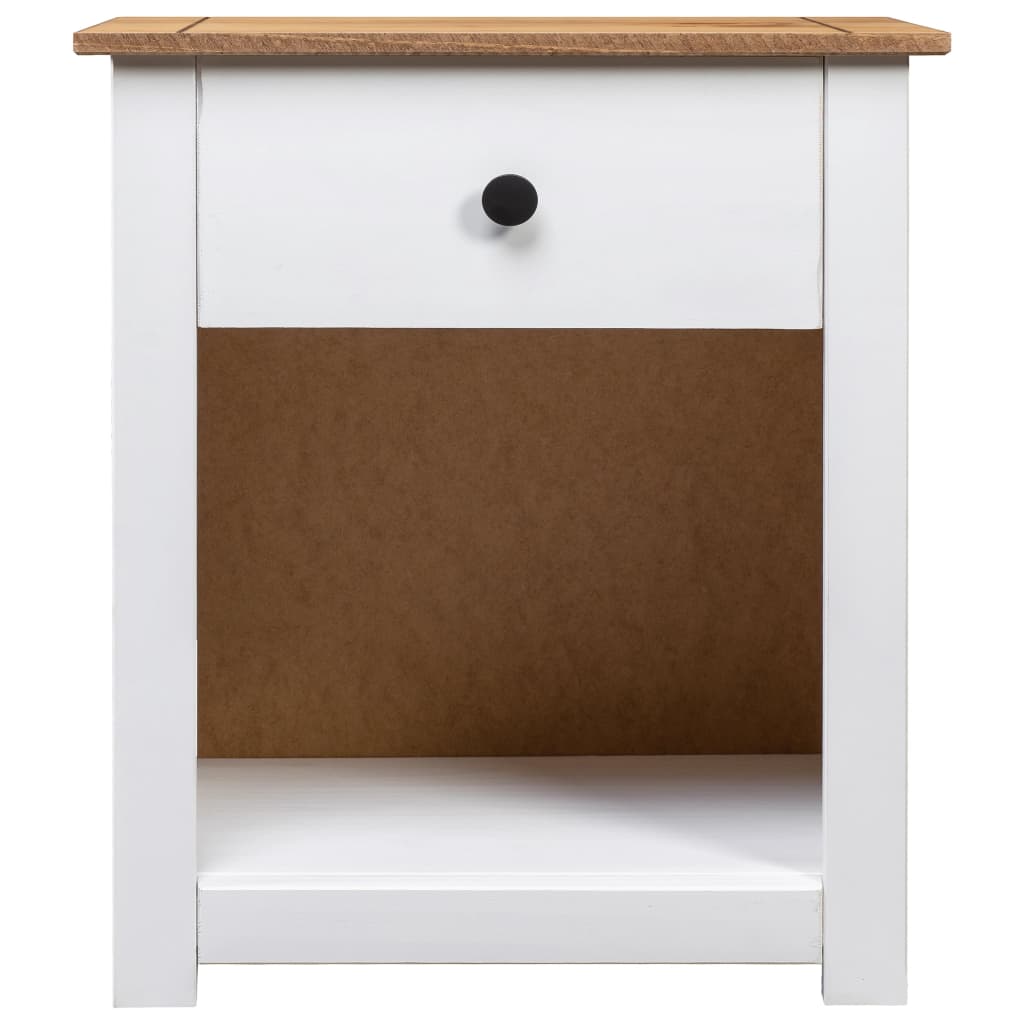VidaXL Kiefer Nachtschrank Mexiko-Stil Corona Mit 1 Schublade