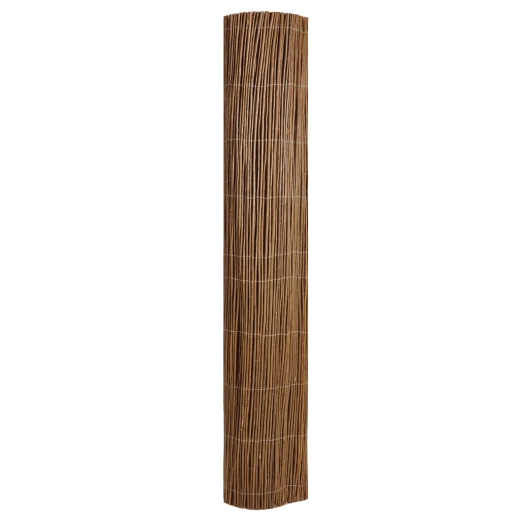 Suinga Weidenzaun Multivarilla | Sichtschutz 95% | 2m X 3m | Natürlicher Gartenzaun Aus Weide | Für Schatten & Abgrenzung