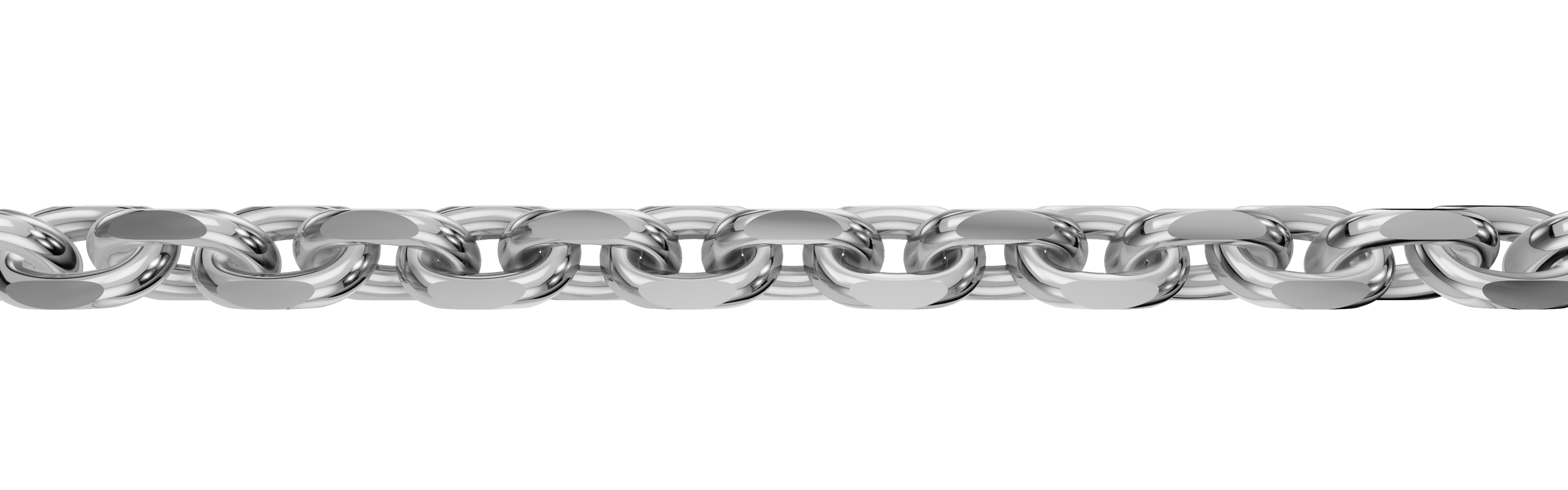 Collier Anker diamantiert Kettenbreite 1.7mm