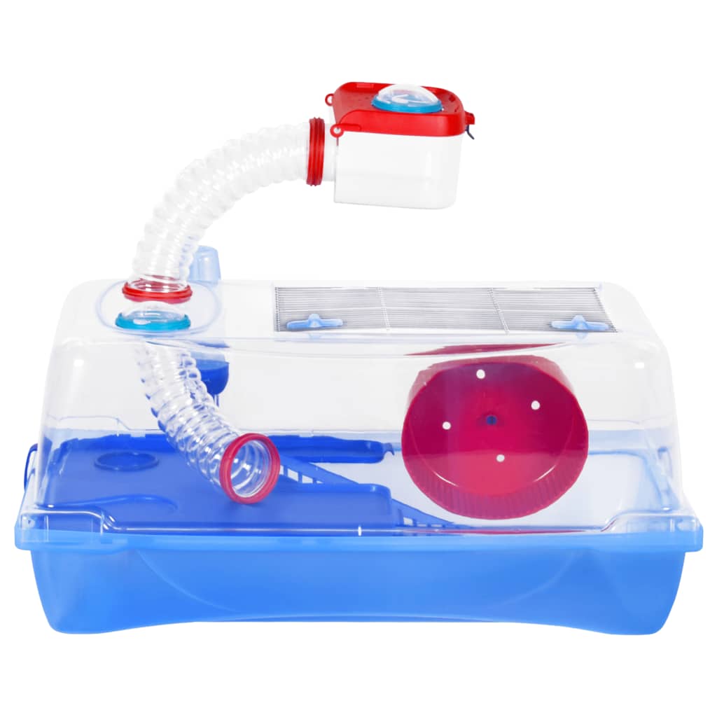 Essenhome Hamsterkäfig Aus Acryl - 61 Cm Mit 2 Häuschen, Klar & Leicht Zu Reinigen