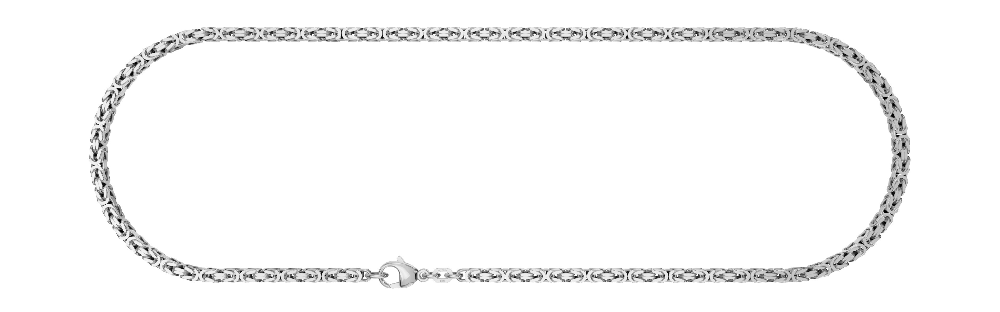 Collier Königskette Kettenbreite 3.2mm