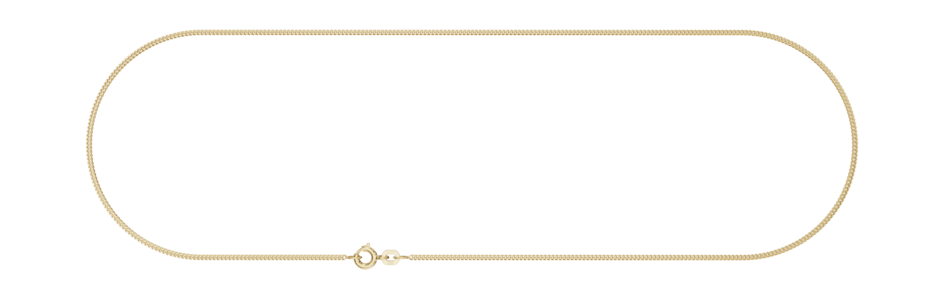 Necklace Panzer chain width 1.4mm