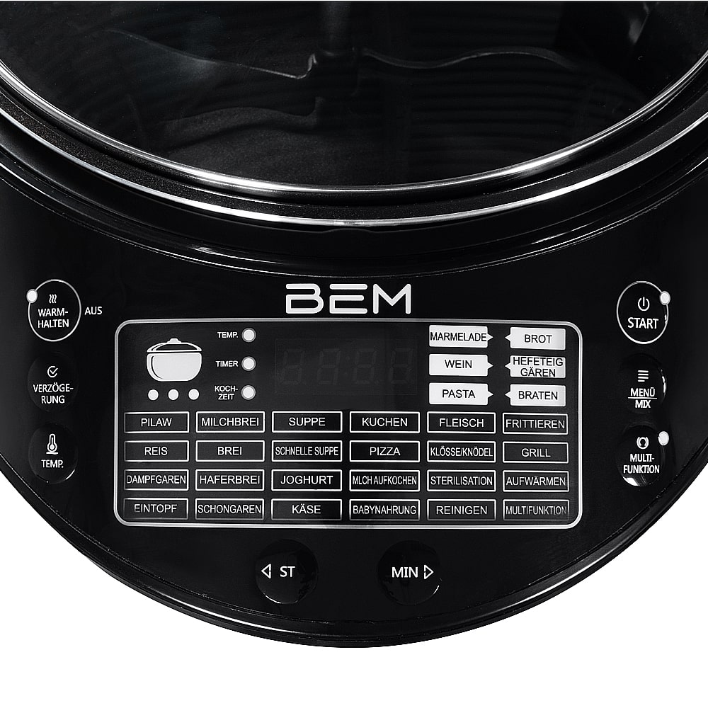 Техника для кухни и электроприборы BEM Uno Мультиварка, пароварка, 30 программ, 5 литров + Книга рецептов для BEM Uno в ПОДАРОК