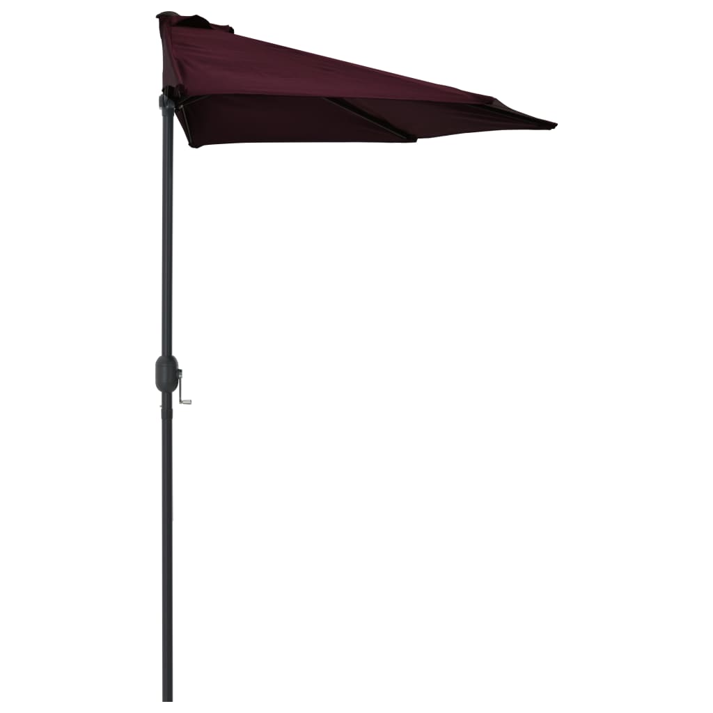 243cm Strand-Sonnenschirm Outdoor-Sonnenschirm Strandschirm Alu neigbar Terrassenschirm -Hellblau