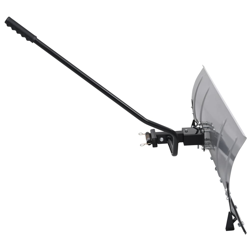 Tidyard Schneeschild 150x38cm - Für Gabelstapler & Rasenmäher, 3 Winkeleinstellungen