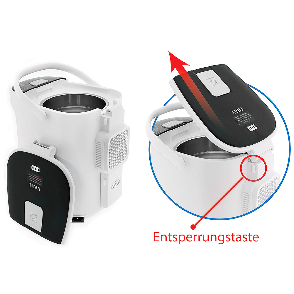 Elektrischer Heißwasserspender 4L, 750W, Mit 3 Zapfmethoden – Thermopot Für Glühwein, Tee & Punsch, Inkl. Warmhaltefunktion Elektrischer Glühweinkocher 3 Entnahmen