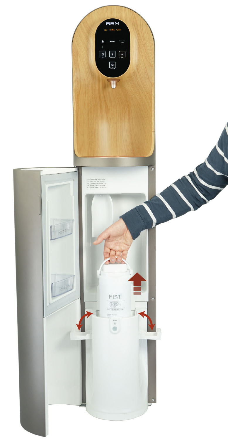 BEM Lora BEM Lora RO Wasserspender mit Filter für Küche, Büro und daheim