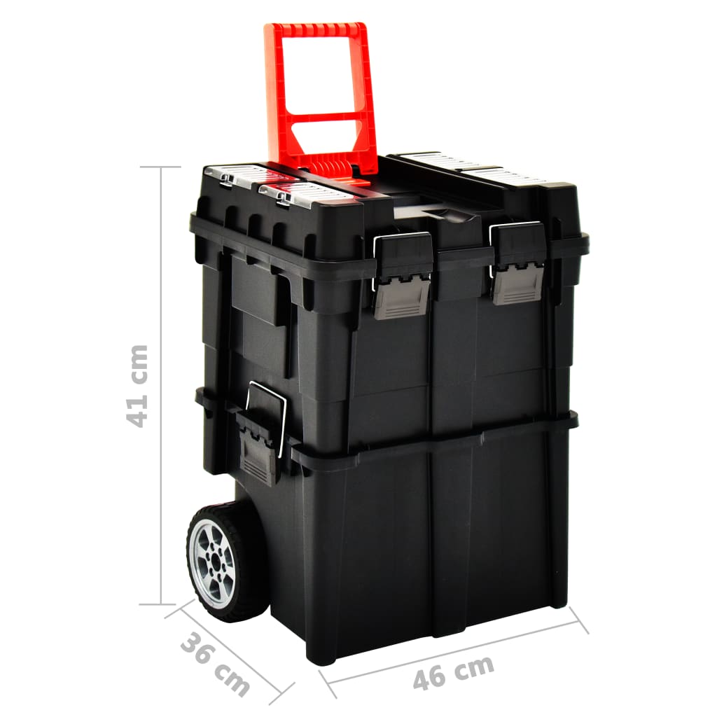 Werkzeug-Organizer Trolley mit Griff 46×36×41 cm online kaufen 