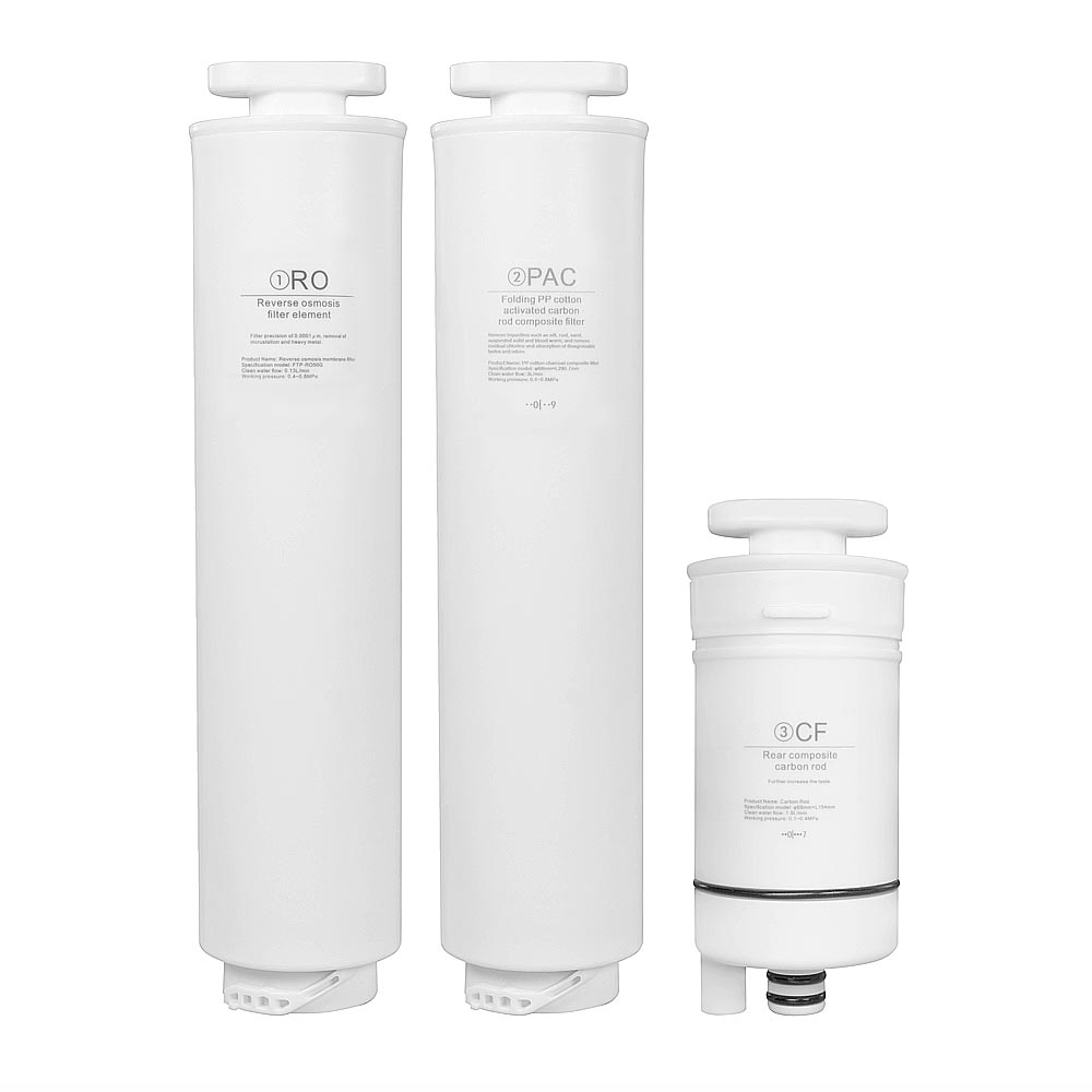Wasserfilter BEM LUNA Wasserfilter Auftischgerät mit Umkehrosmose - Filterung und 3 L Wassertank 