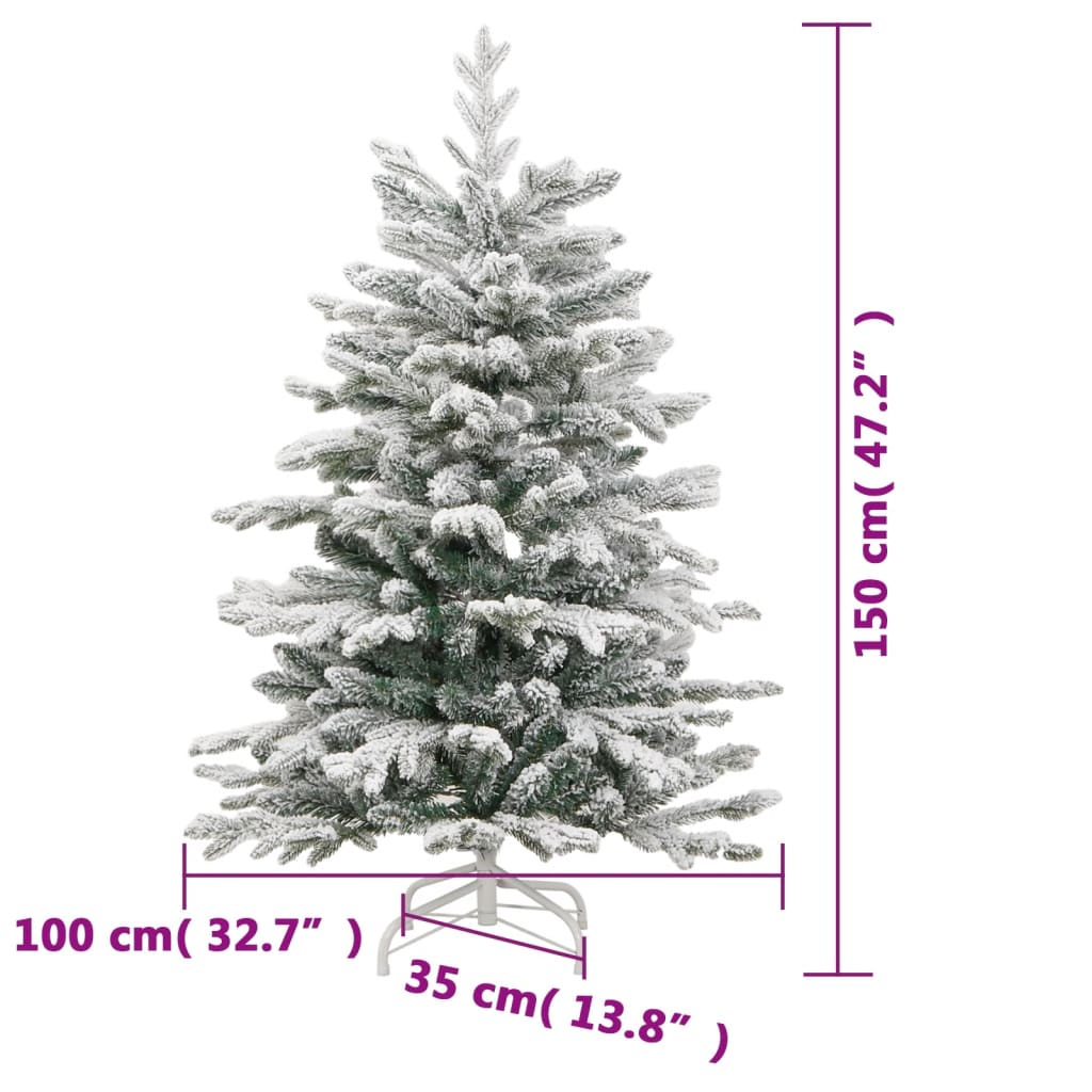 „Schneebaum“ 150 cm Weihnachtsbaum PVC 15013