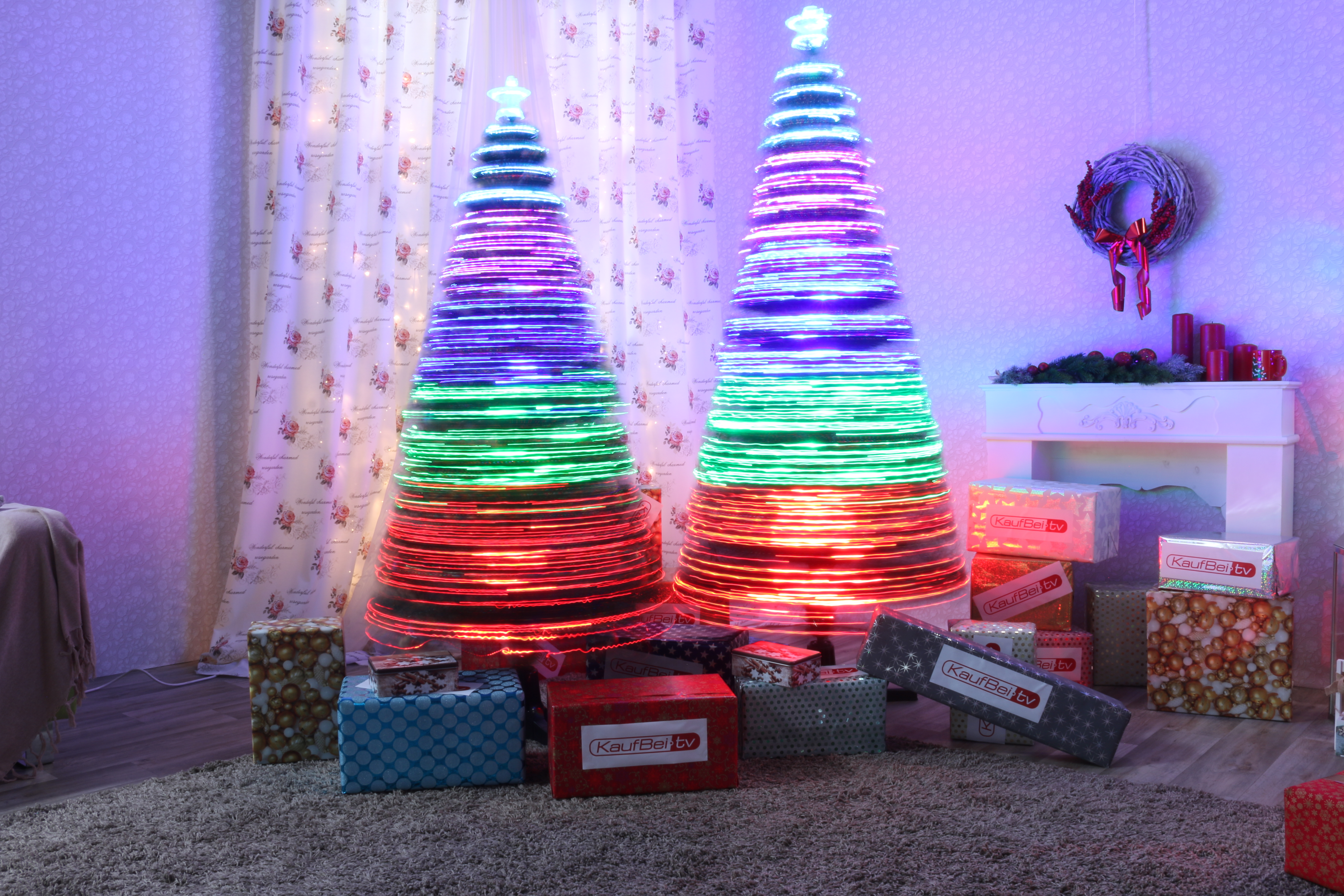 Weihnachten und Silvester LED-Weihnachtsbaum 180 cm